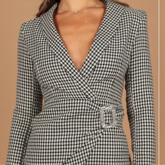 Petal and Pup Tweed Blazer Mini Dress - Picture 4 of 10